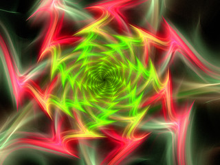 Abstract fractal. Fractal art background for creative design. Decoration for wallpaper desktop, poster, cover booklet, card. Psychedelic. Print for clothes, t-shirt.