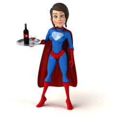 Fototapeta premium Super woman