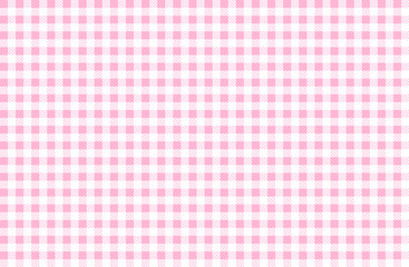 Fototapeta premium Rosa Karo Tischdecken Muster kariert 