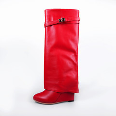 high red boots