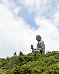 The Tian Tan Buddha in Ngong Ping, Hong Kong.