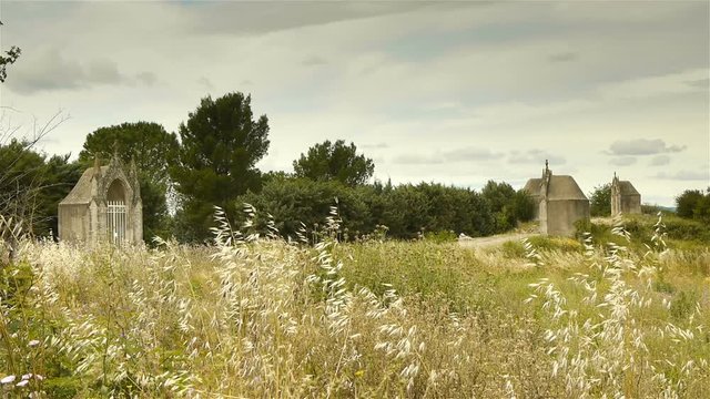 Chemin de la Croix, Gignac France