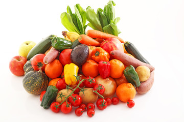 新鮮な野菜と果物