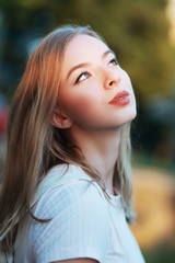 Obraz premium beautiful woman portrait