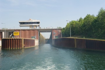 Schleusenfahrt