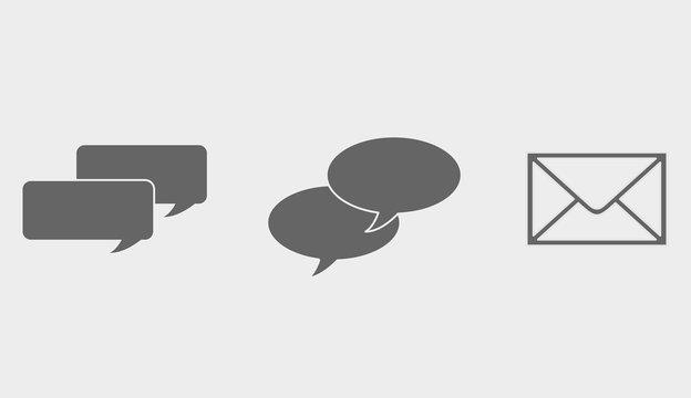 icon contact buttons