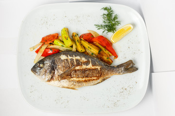 fish with vegetables
