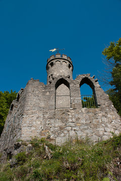 Tower in the german city Marsberg