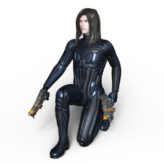 Naklejka premium スーパーヒーロー