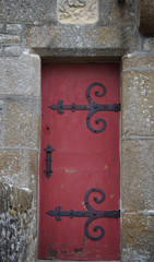 Red Castle Door