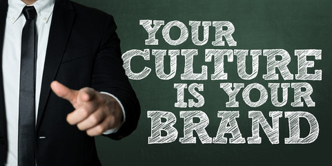 Your Culture is Your Brand - obrazy, fototapety, plakaty