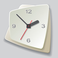 Image clock dial. Scheme relations and arrows denote time.