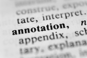 Annotation