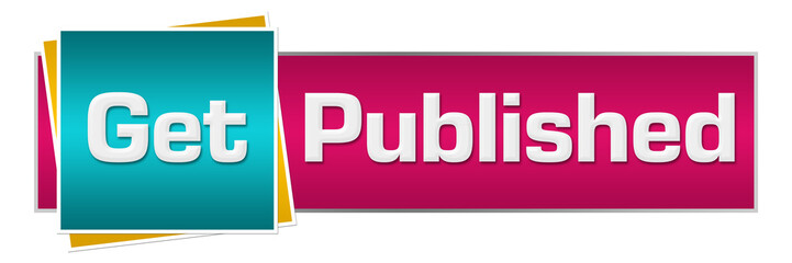 Get Published Turquoise Pink Horizontal 