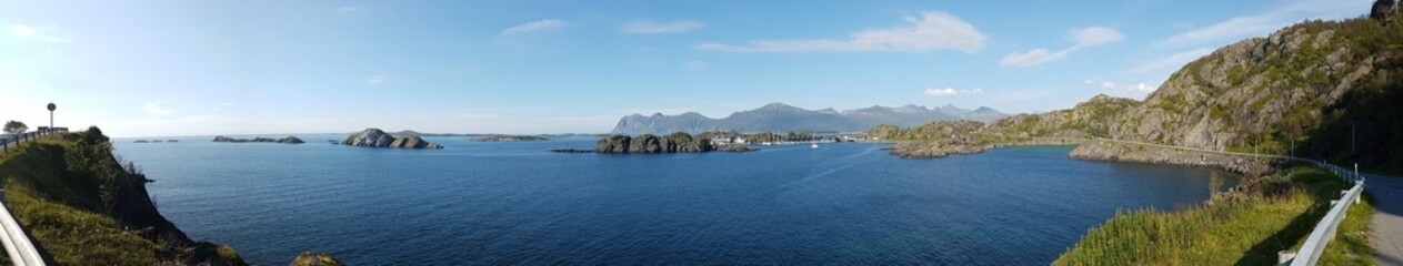 Fototapeta na wymiar Hamn i Senja, Norway