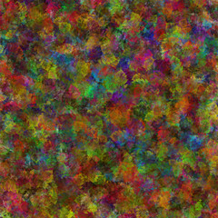 abstract, graphic prints elm leaves, colorful bright colors, the substrate of the spots, the background for the scrapbook,