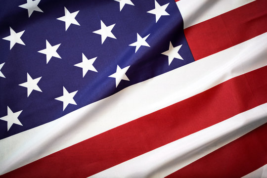 USA flag, stars and stripes