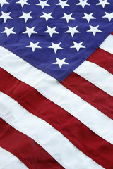 Vertical American flag