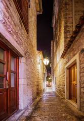 Old Town in Budva Montenegro
