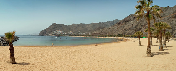 Fototapeta na wymiar Playa de las Teresitas,Tenerife, Canary Islands