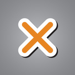 Fototapeta premium sticker icon