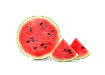  watermelon isolated on white background