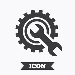 Repair tool sign icon. Service symbol.