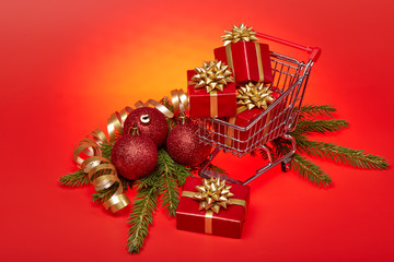 Christmas and New Year shopping.