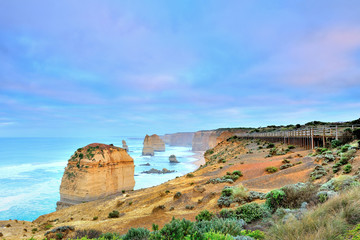 Fototapeta na wymiar Australia Landscape : Great Ocean Road - Twelve Apostles