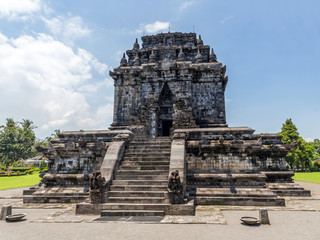 Mendut is Buddhist temple located near Borobudur in Magelang, In