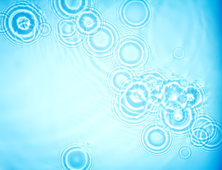 Fototapeta na wymiar circle water ripple wave suface background