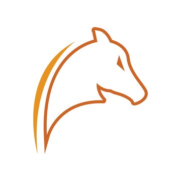 Animals Horse logo vector