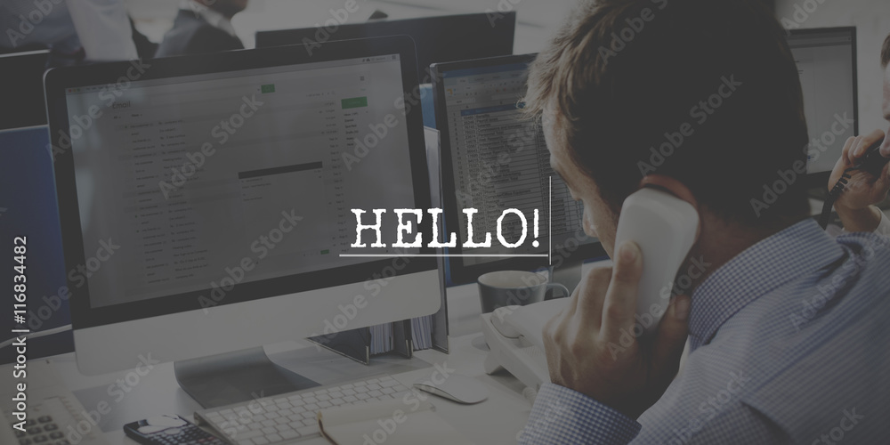 Poster helpdesk information support faq operator concept