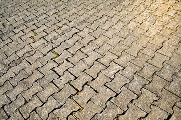 brick walkway