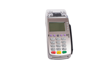  pos terminal isolated on white