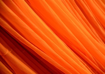 closeup yellow robe