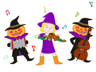 ハロウィンのコンサート