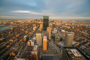 Obraz premium downtown Boston Massachusetts