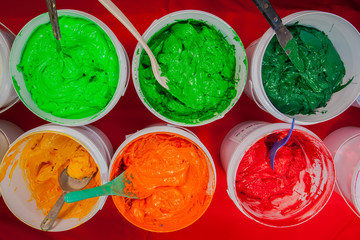 colorful plastisal ink for t-shirt printing