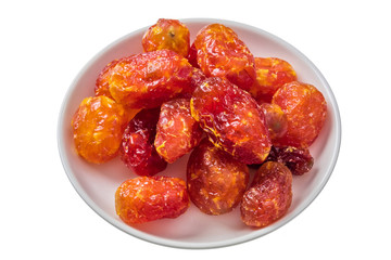 プチトマトのドライフルーツ　Dried fruit of the petit tomato