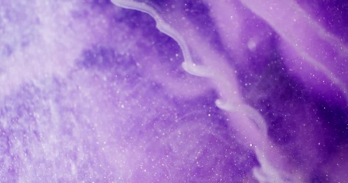 Abstract extrime macro composition of coloured liquids. 4k. Shot on RED.
