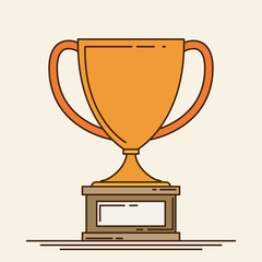 Vector Champions Cup Icon