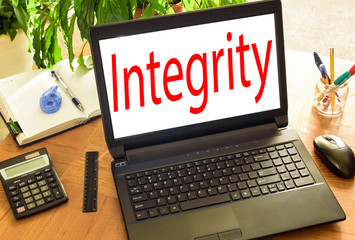 Integrity. Concept office 
