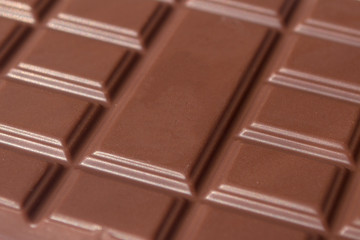 Chocolate isolated on white background