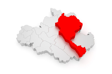 Löschwitz, Dresden Bezirke 3D