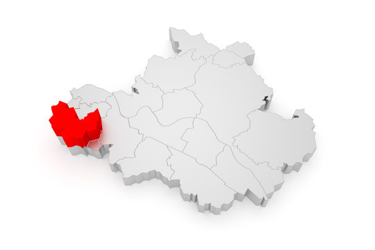 Gompitz, Dresden Bezirke 3D