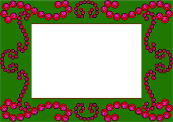 The greeting card,abstract background with place for text