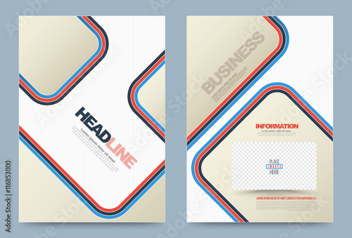 business annual report brochure flyer design template vector business annual report brochure flyer design template vector, Presentation Abstract Template, Presentation templates