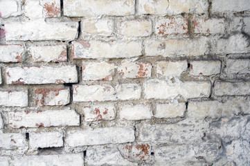 Wall of bricks