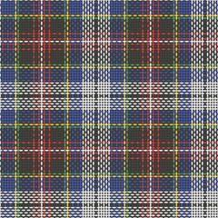 Seamless  scottish squared cloth background